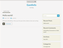 Tablet Screenshot of gamfinfo.hu